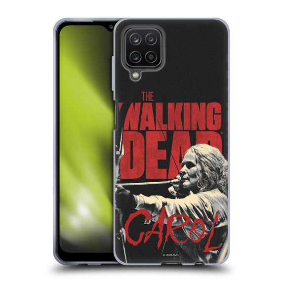Head Case Designs Officially Licensed AMC The Walking Dead Season 10 Character Portraits Carol Soft Gel Case Compatible with Samsung Galaxy A12 (2020)