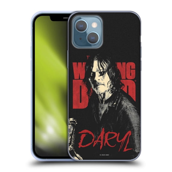 Head Case Designs Officially Licensed AMC The Walking Dead Season 10 Character Portraits Daryl Soft Gel Case Compatible with Apple iPhone 13