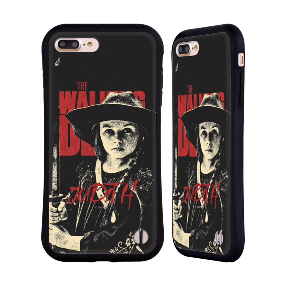 Head Case Designs Officially Licensed AMC The Walking Dead Season 10 Character Portraits Judith Hybrid Case Compatible with Apple iPhone 7 Plus / iPhone 8 Plus