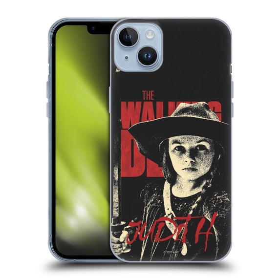 Head Case Designs Officially Licensed AMC The Walking Dead Season 10 Character Portraits Judith Soft Gel Case Compatible with Apple iPhone 14 Plus
