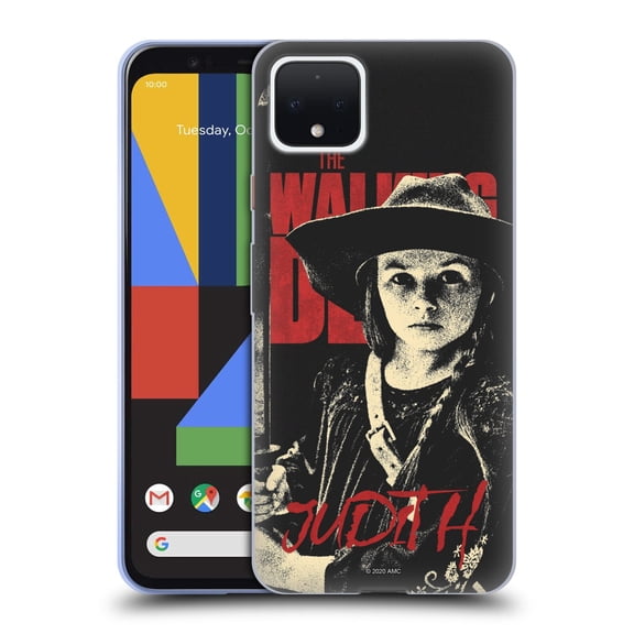 Head Case Designs Officially Licensed AMC The Walking Dead Season 10 Character Portraits Judith Soft Gel Case Compatible with Google Pixel 4