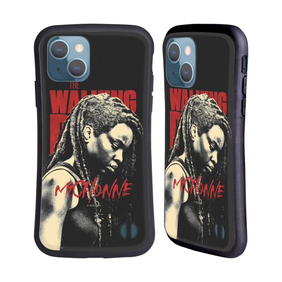 Head Case Designs Officially Licensed AMC The Walking Dead Season 10 Character Portraits Michonne Hybrid Case Compatible with Apple iPhone 13
