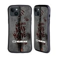 thumbnail image 1 of Head Case Designs Officially Licensed AMC The Walking Dead Typography Dead Inside Hybrid Case Compatible with Apple iPhone 15 Plus, 1 of 7