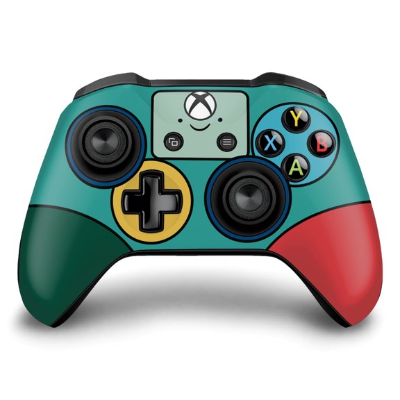 Head Case Designs Officially Licensed Adventure Time Graphics BMO Vinyl Sticker Skin Decal Cover Compatible with Microsoft Xbox One S / X Controller