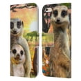 thumbnail image 1 of Head Case Designs Officially Licensed Aimee Stewart Animals Meerkats Leather Book Wallet Case Cover Compatible with Apple iPhone 6 Plus / iPhone 6s Plus, 1 of 6