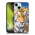 thumbnail image 1 of Head Case Designs Officially Licensed Aimee Stewart Animals Tiger and Lily Soft Gel Case Compatible with Apple iPhone 13 Mini, 1 of 7