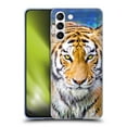 thumbnail image 1 of Head Case Designs Officially Licensed Aimee Stewart Animals Tiger and Lily Soft Gel Case Compatible with Samsung Galaxy S21 5G, 1 of 7