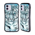 thumbnail image 1 of Head Case Designs Officially Licensed Aimee Stewart Animals White Tiger Hybrid Case Compatible with Apple iPhone 11, 1 of 7