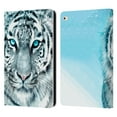 thumbnail image 1 of Head Case Designs Officially Licensed Aimee Stewart Animals White Tiger Leather Book Wallet Case Cover Compatible with Apple iPad Air 2 (2014), 1 of 6
