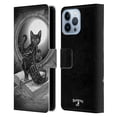thumbnail image 1 of Head Case Designs Officially Licensed Alchemy Gothic Cats Midnight Mischief Leather Book Wallet Case Cover Compatible with Apple iPhone 13 Pro Max, 1 of 6