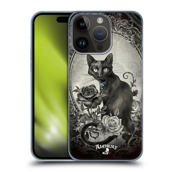 Head Case Designs Officially Licensed Alchemy Gothic Cats Paracelsus Hard Back Case Compatible with Apple iPhone 15 Pro