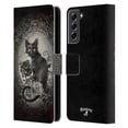 thumbnail image 1 of Head Case Designs Officially Licensed Alchemy Gothic Cats Paracelsus Leather Book Wallet Case Cover Compatible with Samsung Galaxy S21 FE 5G, 1 of 6