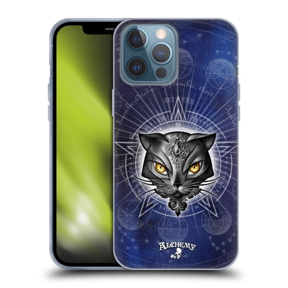 Head Case Designs Officially Licensed Alchemy Gothic Cats Star Of Ailouros Soft Gel Case Compatible with Apple iPhone 13 Pro Max