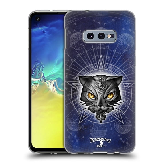 Head Case Designs Officially Licensed Alchemy Gothic Cats Star Of Ailouros Soft Gel Case Compatible with Samsung Galaxy S10e
