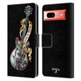 thumbnail image 1 of Head Case Designs Officially Licensed Alchemy Gothic Illustration Rock'it 56 Guitar Leather Book Wallet Case Cover Compatible with Google Pixel 7a, 1 of 6