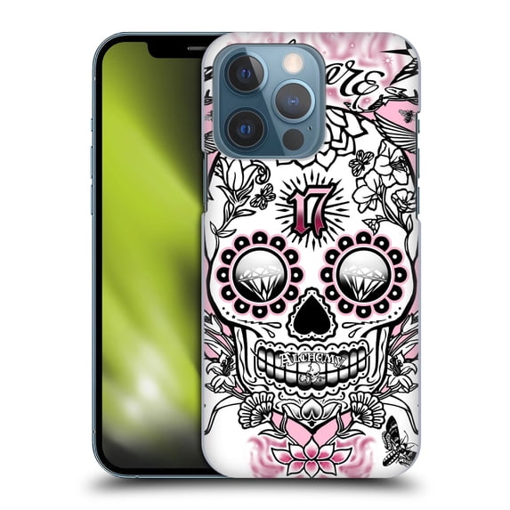 Head Case Designs Officially Licensed Alchemy Gothic Skull Amore Hard Back Case Compatible with Apple iPhone 13 Pro