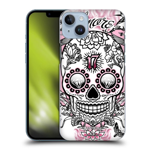 Head Case Designs Officially Licensed Alchemy Gothic Skull Amore Hard Back Case Compatible with Apple iPhone 14 Plus