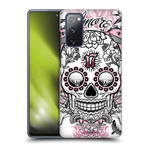 Head Case Designs Officially Licensed Alchemy Gothic Skull Amore Hard Back Case Compatible with Samsung Galaxy S20 FE / 5G