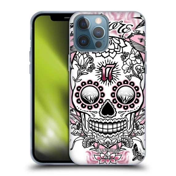Head Case Designs Officially Licensed Alchemy Gothic Skull Amore Soft Gel Case Compatible with Apple iPhone 13 Pro Max