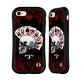 thumbnail image 1 of Head Case Designs Officially Licensed Alchemy Gothic Skull And Cards Aces Of Anarchy Hybrid Case Compatible with Apple iPhone 7 / 8 / SE 2020 & 2022, 1 of 7