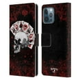 thumbnail image 1 of Head Case Designs Officially Licensed Alchemy Gothic Skull And Cards Aces Of Anarchy Leather Book Wallet Case Cover Compatible with Apple iPhone 12 Pro Max, 1 of 6