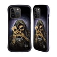 thumbnail image 1 of Head Case Designs Officially Licensed Alchemy Gothic Skull And Cards Reaper's Ace Hybrid Case Compatible with Apple iPhone 15 Pro Max, 1 of 7