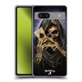 thumbnail image 1 of Head Case Designs Officially Licensed Alchemy Gothic Skull And Cards Reaper's Ace Soft Gel Case Compatible with Google Pixel 7a, 1 of 7
