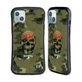 thumbnail image 1 of Head Case Designs Officially Licensed Alchemy Gothic Skull Camo Skull Hybrid Case Compatible with Apple iPhone 14 Plus, 1 of 7