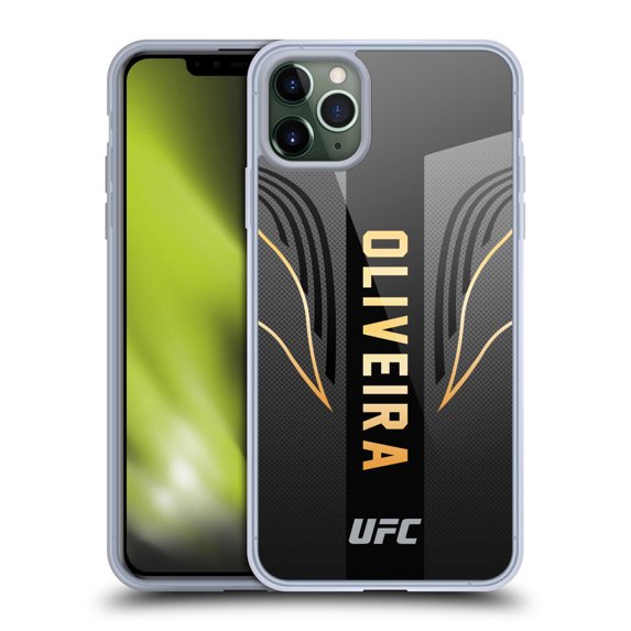 Head Case Designs UFC Charles Oliveira Fighter Kit Soft Gel Case for Apple iPhone 11 Pro Max