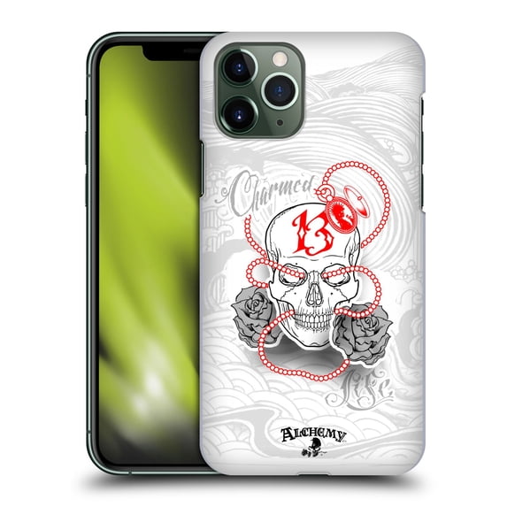 Head Case Designs Officially Licensed Alchemy Gothic Skull Charmed Life Locket Hard Back Case Compatible with Apple iPhone 11 Pro