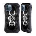 thumbnail image 1 of Head Case Designs Officially Licensed Alchemy Gothic Skull Dark Goddess Moon Hybrid Case Compatible with Apple iPhone 12 / iPhone 12 Pro, 1 of 7