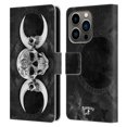 thumbnail image 1 of Head Case Designs Officially Licensed Alchemy Gothic Skull Dark Goddess Moon Leather Book Wallet Case Cover Compatible with Apple iPhone 14 Pro, 1 of 6