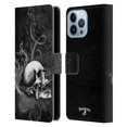 thumbnail image 1 of Head Case Designs Officially Licensed Alchemy Gothic Skull De Profundis Leather Book Wallet Case Cover Compatible with Apple iPhone 13 Pro Max, 1 of 6