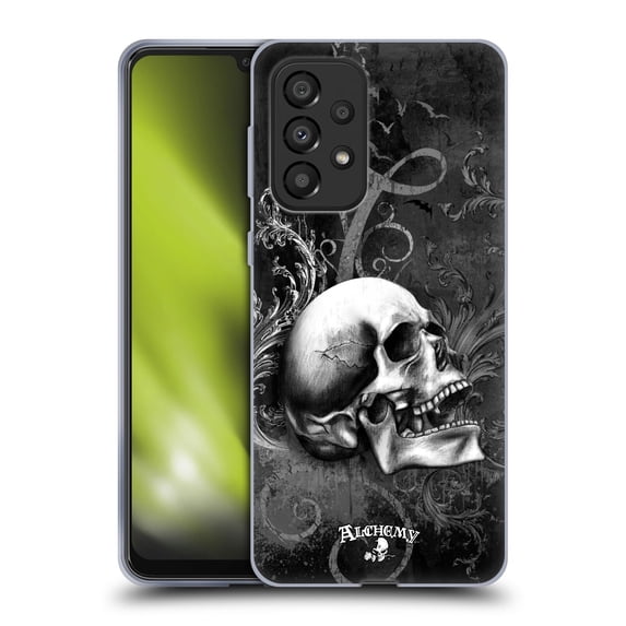 Head Case Designs Officially Licensed Alchemy Gothic Skull De Profundis Soft Gel Case Compatible with Samsung Galaxy A33 5G (2022)