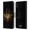 thumbnail image 1 of Head Case Designs Officially Licensed Alchemy Gothic Skull Gentlemens Club Leather Book Wallet Case Cover Compatible with Apple iPhone XR, 1 of 6