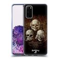 thumbnail image 1 of Head Case Designs Officially Licensed Alchemy Gothic Skull No Evil Three Skull Soft Gel Case Compatible with Samsung Galaxy S20 / S20 5G, 1 of 7