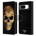 thumbnail image 1 of Head Case Designs Officially Licensed Alchemy Gothic Skull Omega Leather Book Wallet Case Cover Compatible with Google Pixel 8, 1 of 6