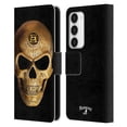 thumbnail image 1 of Head Case Designs Officially Licensed Alchemy Gothic Skull Omega Leather Book Wallet Case Cover Compatible with Samsung Galaxy S23 5G, 1 of 6