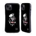 thumbnail image 1 of Head Case Designs Officially Licensed Alchemy Gothic Skull Rebel Rider Hybrid Case Compatible with Apple iPhone 15 Plus, 1 of 7