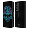 thumbnail image 1 of Head Case Designs Officially Licensed Alchemy Gothic Skull Toil N Trouble Leather Book Wallet Case Cover Compatible with Samsung Galaxy S23+ 5G, 1 of 6