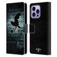 thumbnail image 1 of Head Case Designs Officially Licensed Alchemy Gothic Wing Nevermore Leather Book Wallet Case Cover Compatible with Apple iPhone 14 Pro Max, 1 of 6