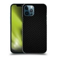 thumbnail image 1 of Head Case Designs Officially Licensed Alyn Spiller Carbon Fiber Plain Hard Back Case Compatible with Apple iPhone 12 Pro Max, 1 of 7