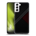 thumbnail image 1 of Head Case Designs Officially Licensed Alyn Spiller Carbon Fiber Stitch Hard Back Case Compatible with Samsung Galaxy S21 5G, 1 of 7
