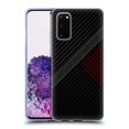 thumbnail image 1 of Head Case Designs Officially Licensed Alyn Spiller Carbon Fiber Stitch Soft Gel Case Compatible with Samsung Galaxy S20 / S20 5G, 1 of 7