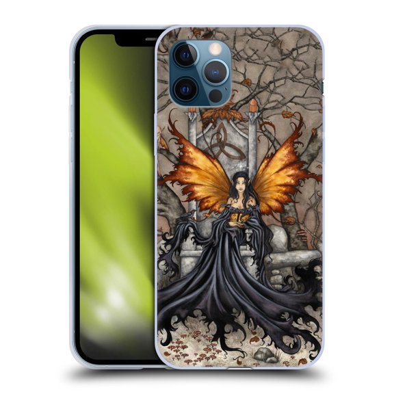 Head Case Designs Officially Licensed Amy Brown Folklore Queen Mab Soft Gel Case Compatible with Apple iPhone 12 / iPhone 12 Pro