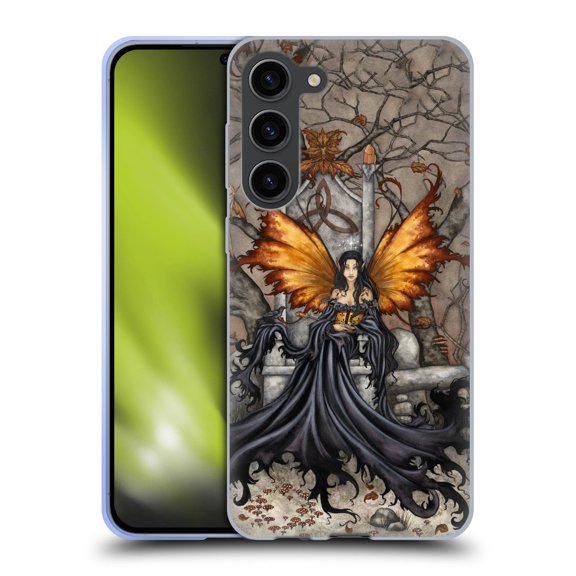 Head Case Designs Officially Licensed Amy Brown Folklore Queen Mab Soft Gel Case Compatible with Samsung Galaxy S23+ 5G