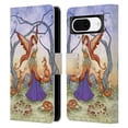 thumbnail image 1 of Head Case Designs Officially Licensed Amy Brown Lovely Fairies Foxy Fairy Leather Book Wallet Case Cover Compatible with Google Pixel 8, 1 of 6