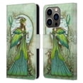 thumbnail image 1 of Head Case Designs Officially Licensed Amy Brown Lovely Fairies Promenade Leather Book Wallet Case Cover Compatible with Apple iPhone 14 Pro, 1 of 6