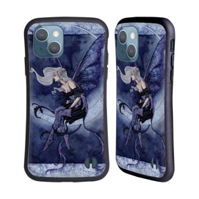Head Case Designs Officially Licensed Amy Brown Pixies Moonsprite Hybrid Case Compatible with Apple iPhone 13