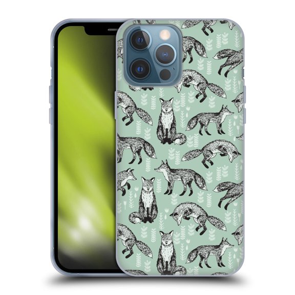 Head Case Designs Officially Licensed Andrea Lauren Design Animals Fox Soft Gel Case Compatible with Apple iPhone 13 Pro Max